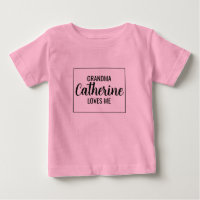Personalized Grandma Loves Me Grandchild