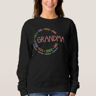 Personalized GRANDMA Nana Mimi Gigi Mother's Day Sweatshirt
