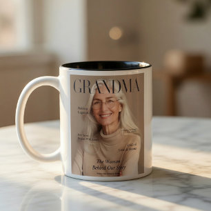 Personalized Grandma Photo Mug   Custom Magazine 