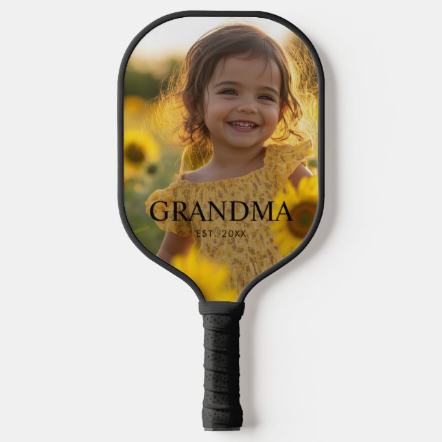 Personalized Grandma Pickleball Paddle (Front)