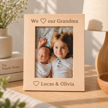 Personalized Grandma Picture Frame