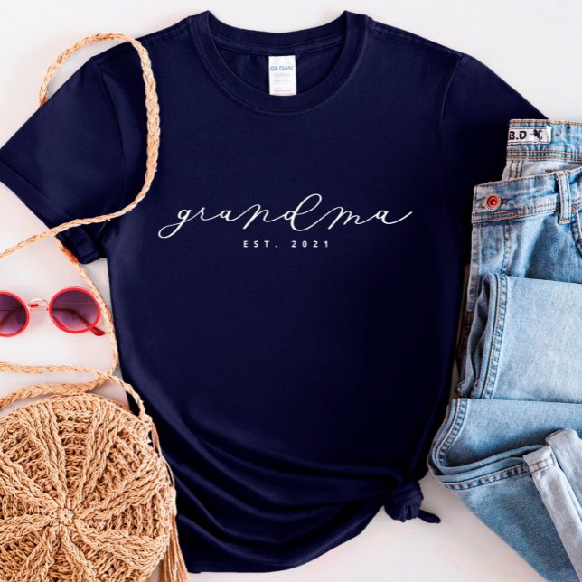 Personalized Grandma T-Shirt (Creator Uploaded)