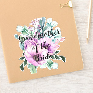 Personalized Grandmother of the Bride Groom