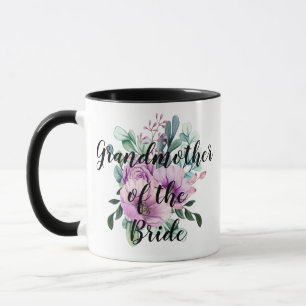 Personalized Grandmother of the Bride Groom Mug