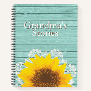 Personalized Grandmother's Stories Notebook