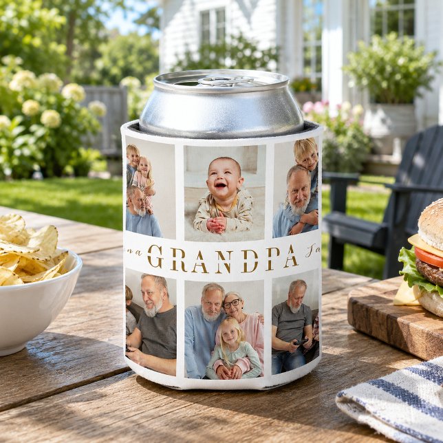 Personalized Grandpa Can Cooler (Creator Uploaded)