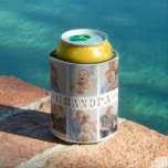 Personalized Grandpa Can Cooler<br><div class="desc">"Keep Grandpa's favourite drink cold and his heart warm with this custom can cooler! Made with premium insulated neoprene, it’s perfect for backyard barbecues, fishing trips, or simply relaxing in his favourite chair. Personalize it with his name, grandkids' names, or a fun message like "Best Grandpa Ever" or "Chillin' with...</div>
