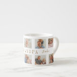 Personalized Grandpa Espresso Mug | Custom Photos<br><div class="desc">"Small in size,  big on love. This Personalized Grandpa Espresso Mug is the perfect way to give Grandpa his daily shot of espresso—with a personal touch! Customize it with your favourite photos and a heartfelt message to create a unique gift that brings a smile with every sip."</div>