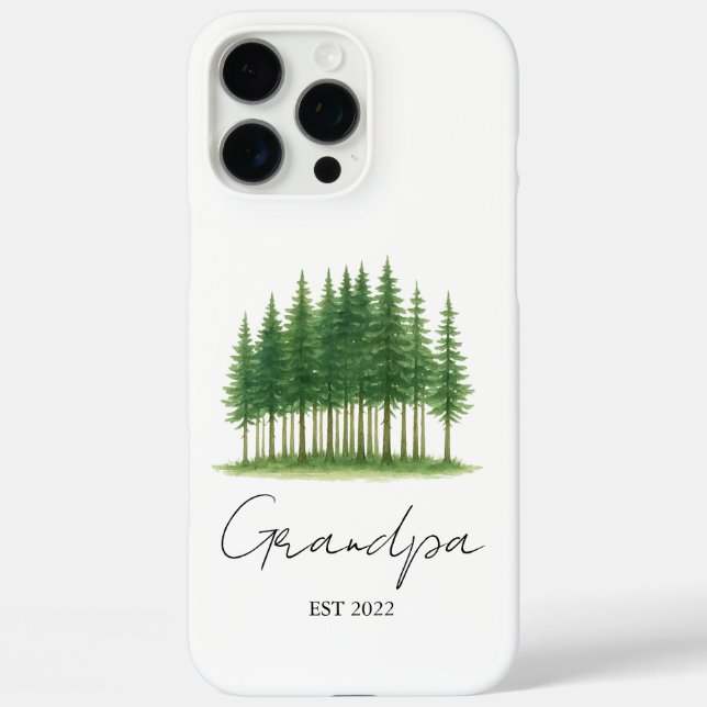 Personalized “Grandpa Est. [Year]” -  Case-Mate iPhone Case (Back)