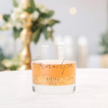 Personalized “Grandpa est. [Year]” Rocks Glass<br><div class="desc">Celebrate the year he became a grandpa with this timeless Personalized Rocks Glass featuring the custom text “Grandpa est. [Year]”. Whether it’s for Father’s Day, a birthday, or to mark a new addition to the family, this classic printed glass is a meaningful and stylish gift he’ll treasure. Perfect for his...</div>