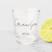 Personalized “Grandpa Est. [Year]” Shot Glass