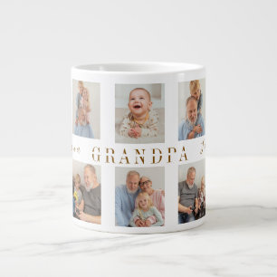Personalized Grandpa Mug Custom Photos