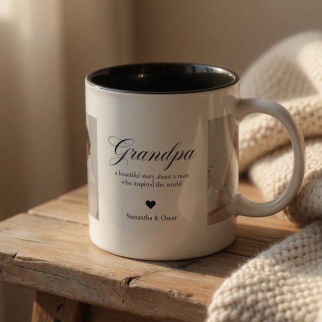 Personalized Grandpa Photo  Mug (Creator Uploaded)