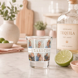 Personalized Grandpa Shot Glass