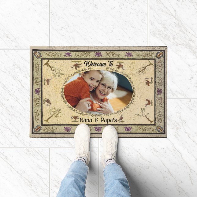 Personalized Grandparents Doormat (Indoor)