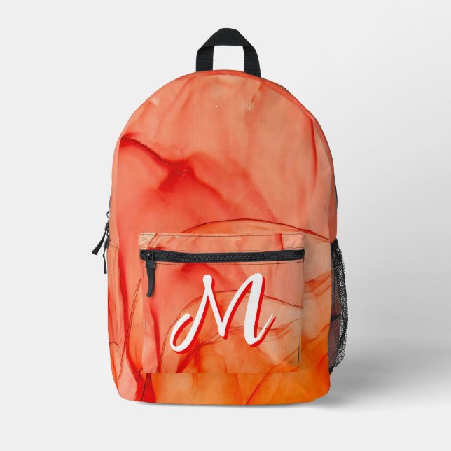 Personalized Graphic Backpack for College & Travel (Front)