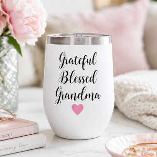 Personalized Grateful Blessed Grandma Name