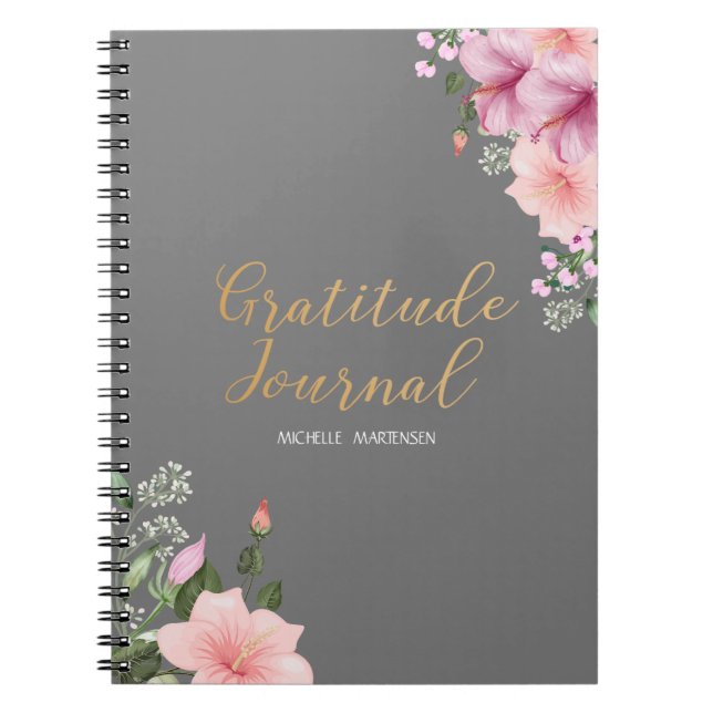 Personalized Gratitude Journal (Front)