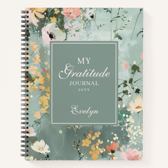 Personalized Gratitude Journal (Front)