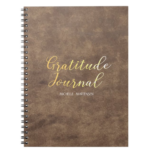 Personalized Gratitude Journal (Front)