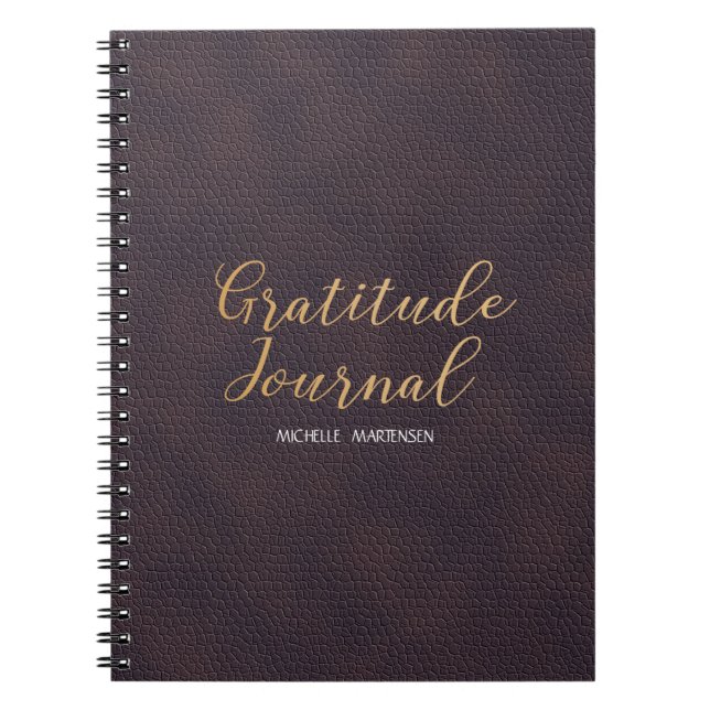 Personalized Gratitude Journal (Front)