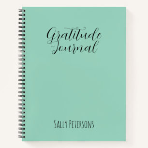 Personalized Gratitude Journal   Custom Name Daily