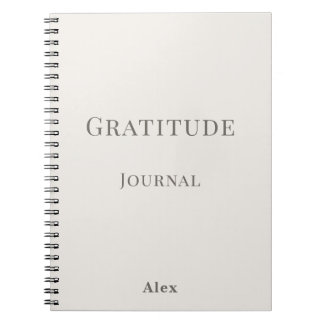 Personalized Gratitude - Journal Name Notebook