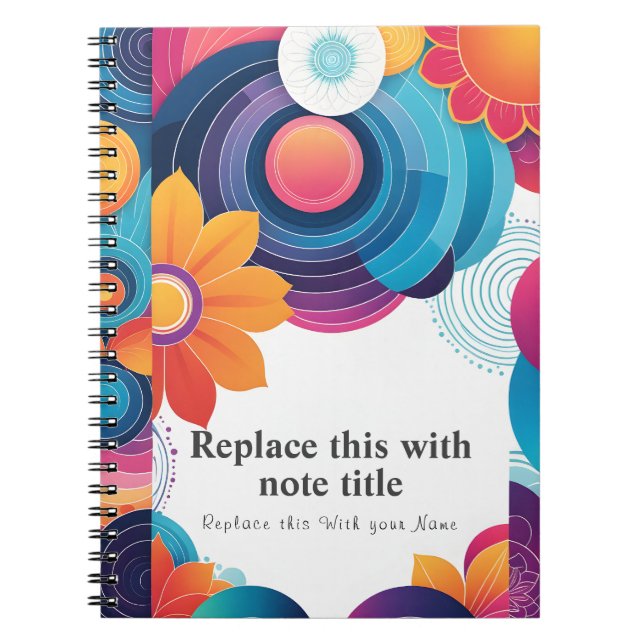 Personalized Gratitude Notebook (Front)