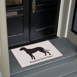 Personalized Great Dane Doormat