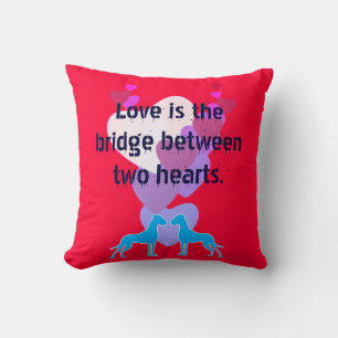 Personalized Great Dane Gift  Throw Pillow