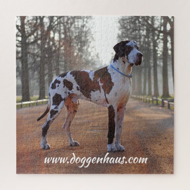 Personalized Great Dane Puzzle (Vertical)