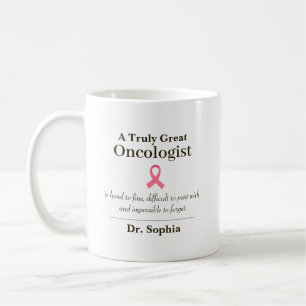 Personalized Great Oncologist Appreciation Gift Coffee Mug