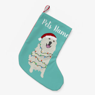 Personalized Great Pyrenees Small Christmas Stocking