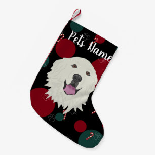 Personalized Great Pyrenees Small Christmas Stocking