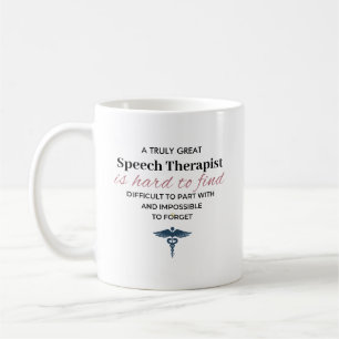 Personalized Great Speech Therapist Quote Coffee Mug