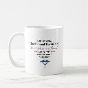 Personalized Great Ultrasound Technician Quote Coffee Mug