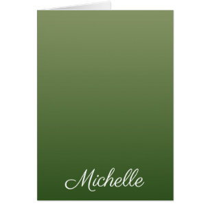Personalized green