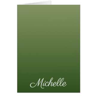 Personalized green