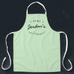 Personalized Green Black Chef's Kitchen  Apron<br><div class="desc">Step into the kitchen with style and functionality! Our personalized green and black chef's kitchen apron is the perfect blend of fashion and practicality. Crafted for culinary enthusiasts, this apron not only shields your attire but also adds a touch of personality to your cooking space. The vibrant green colour, coupled...</div>