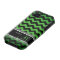 Personalized Green & Black Chevron