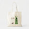 Personalized Green Bridesmaid Tote