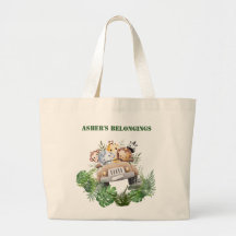 Personalized Green Cute Jungle Safari Multipurpose