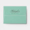 Personalized Green Envelopes