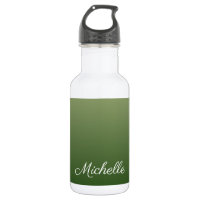 Personalized green ombre