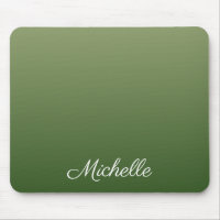 Personalized green ombre