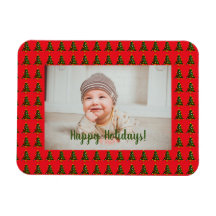 Personalized Green-Red Christmas Tree