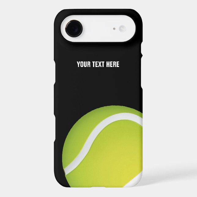 Personalized Green Tennis Ball Case-Mate iPhone Case (Back)