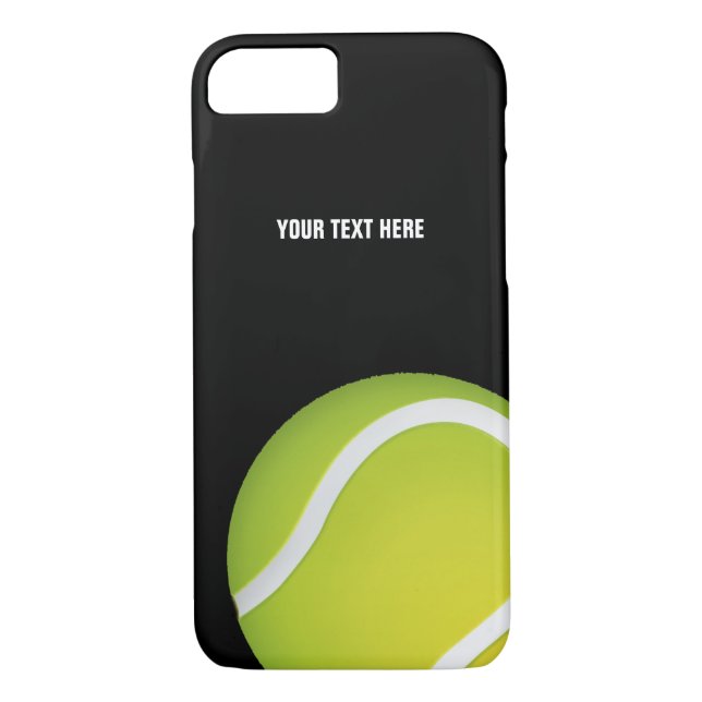 Personalized Green Tennis Ball Case-Mate iPhone Case (Back)