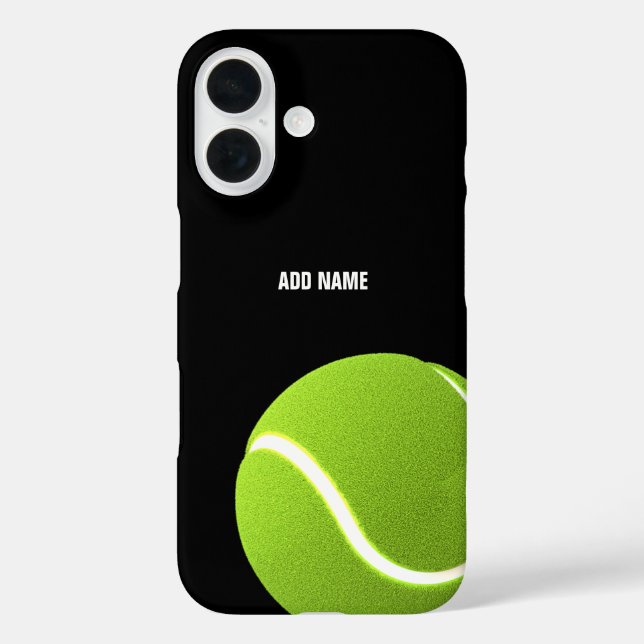 Personalized Green Tennis Ball Case-Mate iPhone Case (Back)