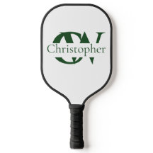 Personalized Green with Name & Initials